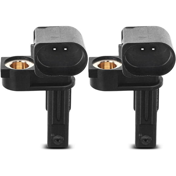 A-Premium ABS Wheel Speed Sensor Compatible with Volkswagen & Audi Models - Touareg 2011-2017, Q7 2012-2014 - 2-PC Set, Replace# 7P0927807, 7P0927807A