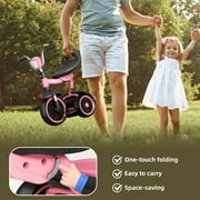 XJD 5-in-1 Toddler Bike for 1-4 Years Old Boys Girls Tricycles for Toddlers Kids Trikes for Balance Training Baby Bike Infant Trike