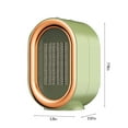 thumbnail image 3 of RKSTN Home Appliances and Devices Heater Fan , Circulation Heating Fan, Overheat Protection Small Floor For Home Household Dark Desktop Hot Fan Small Heater Electric Heate Home Appliances, 3 of 8