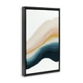 thumbnail image 4 of Stupell Industries Peach Swirl Abstraction Abstract Painting Black Floater Framed Canvas Art Print Wall Art, 17 x 25, 4 of 10