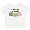 thumbnail image 3 of Inktastic I Love You So Mochi Boys or Girls Toddler T-Shirt, 3 of 5