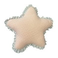 thumbnail image 2 of Polyester Throw Pillow Star and Moon Throw Pillow Minimalist Lace Trim Decorative Cushion with Insert for Sofa Bedroom(1Pcs) Rkxzt, 2 of 9