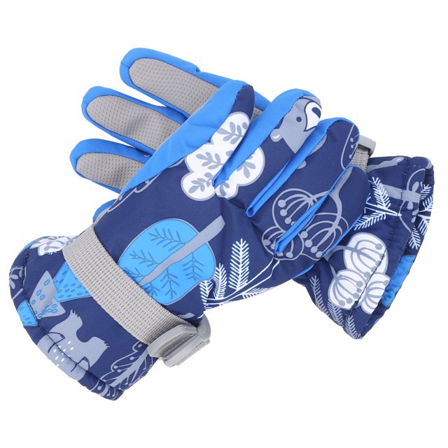 Guantes para deportes al aire libre a prueba de viento, guantes de invierno para niños, guantes impermeables gruesos y cálidos, guantes para deportes al aire libre, confiabilidad excepcional