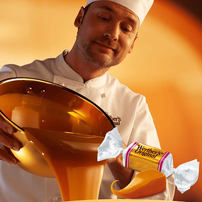 Werther's Original Chewy Caramel Candy Bulk (1lb) - Storck