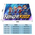thumbnail image 4 of Ninja TV Kidz Soft Micro Fleece Cozy Throw Blanket Lightweight Fuzzy Flannel Blankets Sofa Decor Gifts, 4 of 9