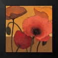 thumbnail image 2 of Novak, Shirley 20x20 Black Modern Framed Museum Art Print Titled - Poppy Curry I, 2 of 5