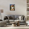 thumbnail image 4 of Stupell Industries Glam Lamb with Floral Hat Canvas Art, 16 x 20, by Karen Burke, 4 of 8