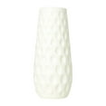 thumbnail image 2 of XYAIYT Plastic Flower Vase for Home Decor Fall Decorations Holiday Decorations Modern Centerpiece for Weddings Dining Tables Living Rooms Office Shelves White, 2 of 6