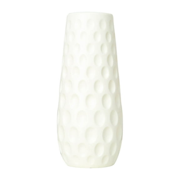 Elegant Plastic Flower Vase for Home Decor - Modern Decorative Vase for Weddings, Living Room, and Office Centerpieces