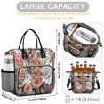 thumbnail image 5 of Pioneer Flower Floral Print Pattern Womens Lunch Box for Work,Insulated Large Lunch Bag for Tween and Teen,Loncheras Para Mujer,Leakproof Adult Lunch Bag for Work,Beach,Travel,Picnic,Camping, 5 of 7