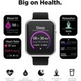 thumbnail image 3 of iTouch Air 4 Smartwatch: Silver Case With Black Silicone Strap 46mm, 3 of 6