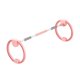 thumbnail image 3 of Aro de fitness, ejercitador ergonómico multifuncional portátil para hombres y mujeres, Rosa, 3 of 9