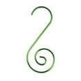 thumbnail image 2 of KAKA 20PCS Ornament Hooks for Christmas Tree, Xmas Metal Wire Ornament Hangers S-Hooks for Christmas Stocking Christmas Balls Party Decorations(Green), 2 of 4