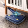 thumbnail image 2 of Upattend Mop, 360 Rotatable Adjustable Cleaning Mops, Ceiling Cleaner Wall Cleaning Dust with Extendable Long Handle, Automatic Wringing Spin Floor, Triangle Swab for Walls and Floor (Blue), 2 of 7