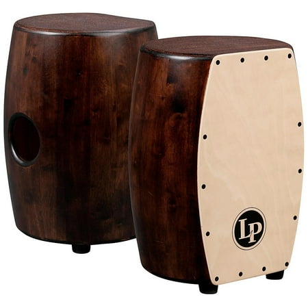 Latin Percussion Matador Stave Quinto Cajon (Mahogany Stain w/ Natural Front)