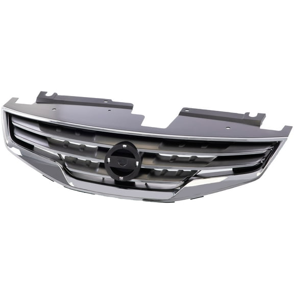 Tomoka Replacement Parts Front Grille Grill Assembly With Chrome Shell Molding With Black Insert Compatible With Nissan Altima 2010 2011 2012 SEDAN HYBRID