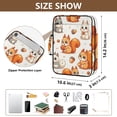 thumbnail image 3 of Haosy Accordion File Organizer Zipper Binder 500 Sheet 6-Tab Expanding File Folder Multi-Pocket 1.2 Inch 3 Ring Cute Squirrel Hold Pine Nut, 3 of 7