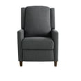 thumbnail image 2 of Relax-A-Lounger Clovis Modern Pushback Recliner, Charcoal Fabric, 2 of 11
