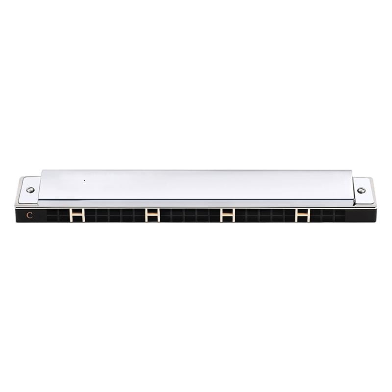 CEORPER Blues Harmonica in C, 24 Holes Harp Diatonic Harmonica, Mouth Organ Harmonica