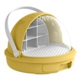 thumbnail image 2 of Milaget Silkworm Breeding Box Transparent Educational Breathable Reptile Feeding Box Yellow, 2 of 9