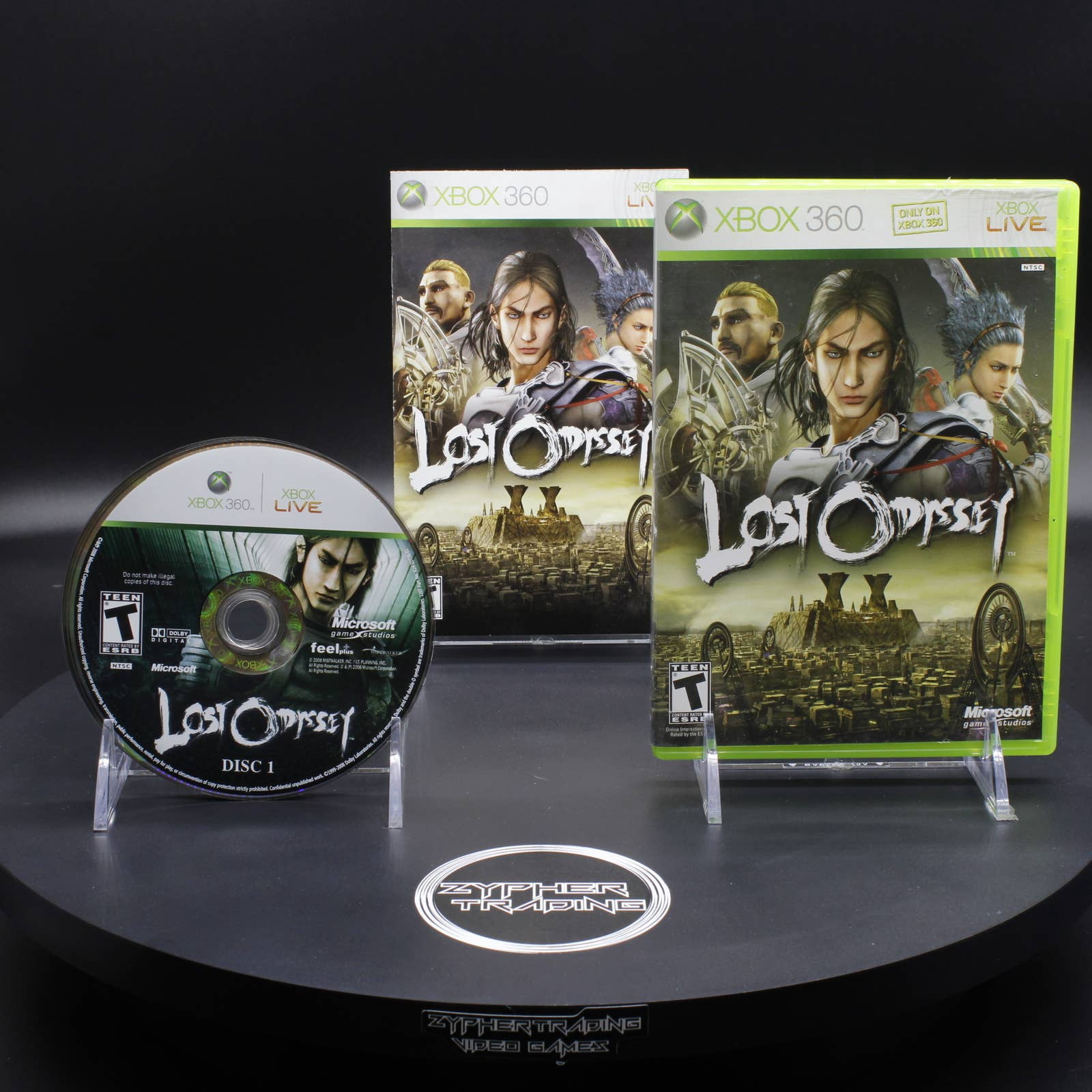 Jeu Xbox 360 Lost Odyssey - Édition Complète NTSC-J Japon 2007 - Bon État