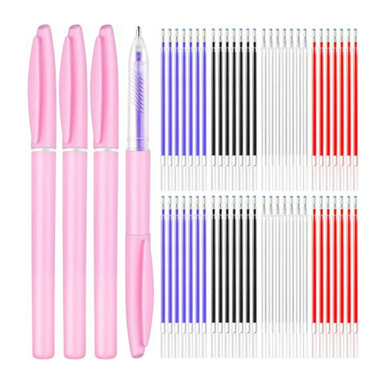 Heat Erasable Fabric Marking Pens Magic Secret Marker With Refill Ink For  Fabrics In Sewing Quilting Dressmaking Tools AB1 