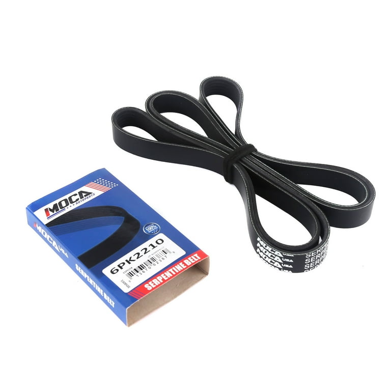 MOCA AUTOPARTS 6PK2210 Serpentine Belt Fit for 1998-2002 GMC MOCA AUTOPARTS 6PK2210 Serpentine Belt Fit for 1998-2002 GMC