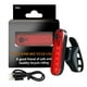 thumbnail image 5 of Soidarity USB recargable bicicleta luz trasera LED bicicleta advertencia seguridad lámpara inteligente rojo 2piezas, 5 of 6