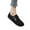 Black, variant on Mqqzkk Womens Loafer Shoes Slip On Lightweight Yoga Shoes Casual Comfortable Bottomed Breathable Shoes