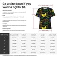 thumbnail image 2 of Yiaed Game Play Print Mens Short Sleeve Tight Fit T-Shirt, Crewneck Casual Tee-3X-Large, 2 of 5