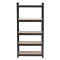 thumbnail image 2 of Kepooman Garage Shelving Rack Heavy Duty, Metal Garage Storage Shelves, 5 Tier Storage Shelves Large Shelving Unit for Garage Pantry Warehouse Basement Kitchen, Black, 2 of 7