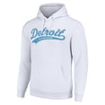 thumbnail image 2 of Unisex Starter White Detroit Lions Tailsweep Pullover Hoodie, 2 of 3