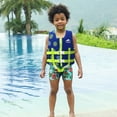 thumbnail image 4 of Gogokids Kids Swim Vest Life Jacket,Toddler Float Jacket with Adjustable Straps Buoyancy Trainer Vests for Boys Girls,Age 2-9 Years, Blue Dots, 4 of 7