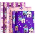 thumbnail image 2 of Minirollo de papel de regalo WRAPAHOLIC, paquete de 3 unidades, 43 x 305 cm, Navidad, 2 of 7