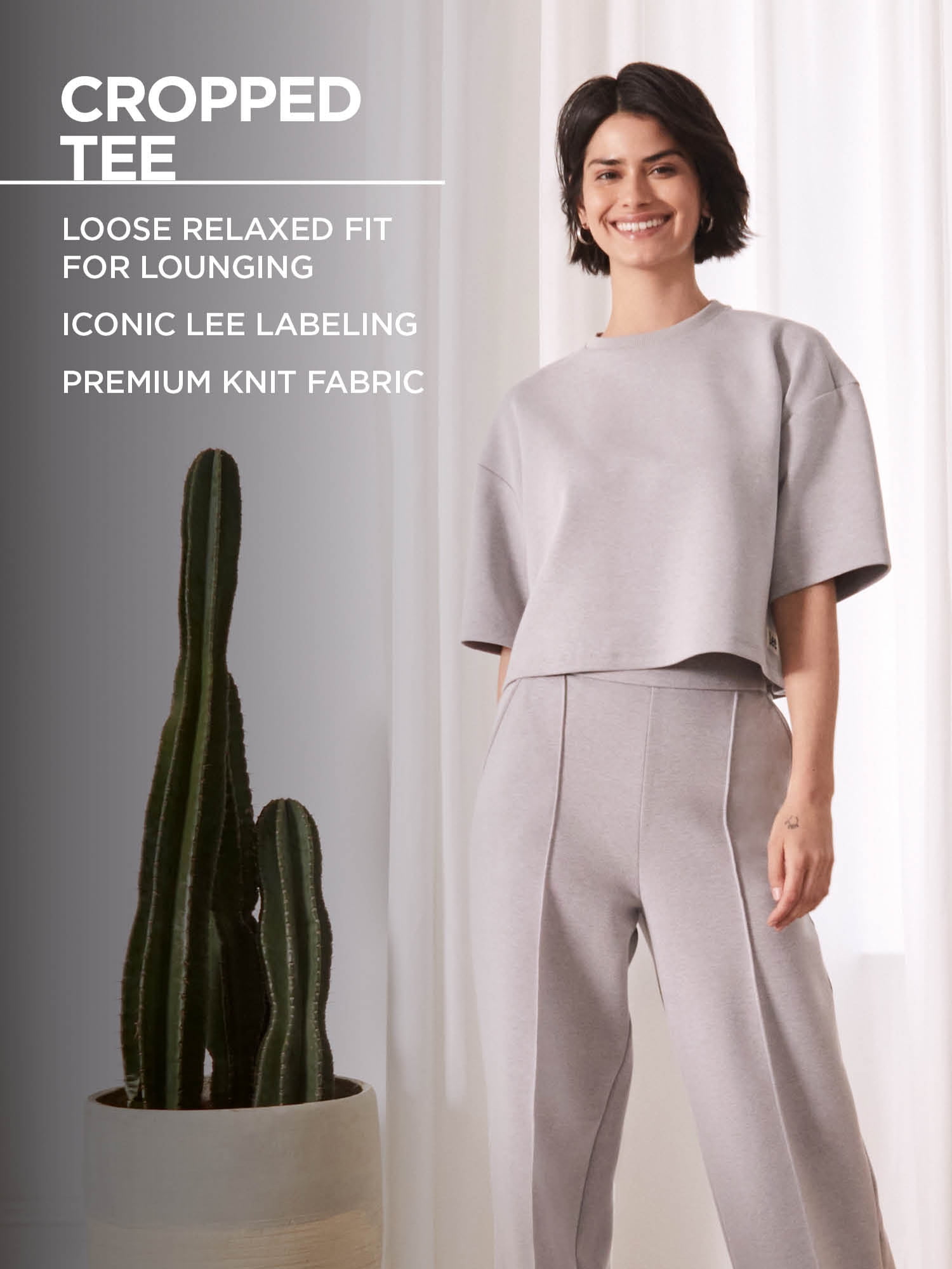 Lee® Women's Cropped Tee