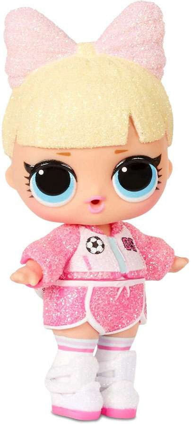 LOL Surprise All Stars BBs Series 3 Soccer Pink Lightning Mystery Pack (PINK Team, 1 RANDOM Figure!)