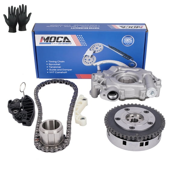 MOCA AUTOPARTS Timing Chain Kit with VVT Sprocket Oil Pump Fit for 2009-2020 Chrysler 300 5.7L & 2009-2019 Jeep Grand Cherokee 5.7L & 2011-2018 Ram 1500 2500 3500 5.7L