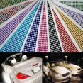thumbnail image 1 of 918Pcs Self Adhesive Rhinestone Crystal Diamond Gemstones Decoration Gems Car Craft（Red）, 1 of 8