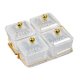 thumbnail image 1 of Plato de Frutas Perfecl Caja Organizadora Dividida Contenedor de Almacenamiento Multifuncional 4 Tazones Transparentes, 1 of 8
