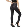 thumbnail image 4 of Bogo Womens High Rise Flare Jeans Long Women'S Pants Petite Only Work Pants For Women Office Casual Plus Size Petite Womens Trousers High Waisted Long, 4 of 6