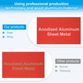 thumbnail image 4 of Uxcell Anodized Aluminum Sheet Metal, Laser Plates Engraving Blanks Rectangle for Crafting DIY House Laser Engraving Red 6x10 inch 3Pcs, 4 of 6
