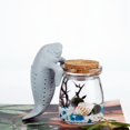 thumbnail image 3 of Creative Manatee Tea Maker Silicone Tea Maker Sea Lion Silicone Tea Bag Tea Strainer (2 Piece) (grey), 3 of 5