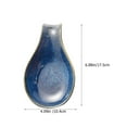 thumbnail image 4 of Spoon Holder Ceramic Spoon Rest Kitchen Scoop Rest Kitchen Accessory Spoon Rest, 4 of 9