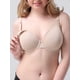 thumbnail image 5 of Sujetador de lactancia con cierre frontal y relleno fino para mujer de talla grande, 5 of 8