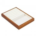 thumbnail image 2 of Caja de joyería, bandeja organizadora de pendientes, regalos de madera para niñas, escaparate de tienda, caja de almacenamiento, bandeja de exhibición Anillo y bandeja Yinane Bandeja de exhibición de anillos, 2 of 8