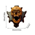 thumbnail image 3 of Vikakiooze Halloween Decor Halloween Home Walls Fine Horror Skeleton Night Light Wall Decorations, 3 of 4