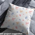 thumbnail image 2 of Manfei Cute Bow-Tie Sewing & Crafting Fabric (10 Yards), Kawaii Star Polka Dots Home Decor Fabric by the Yard, Colorful Flower Floral DIY Fabric, 2 of 6