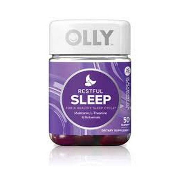 Olly Restful Sleep Blackberry Zen Vitamin Gummies (Pack of 24