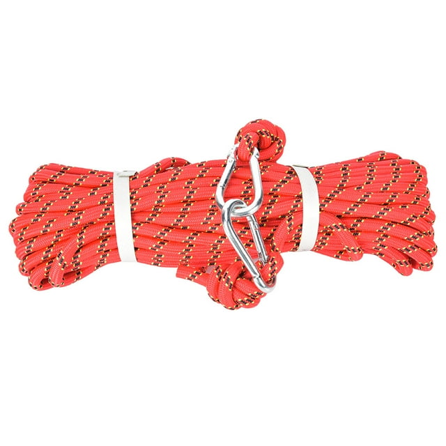 Escape Rope, 10M/32ft Length Multi Strand Rescue Equipment Climbing Rope Rock Climbing High Strength For Outdoor