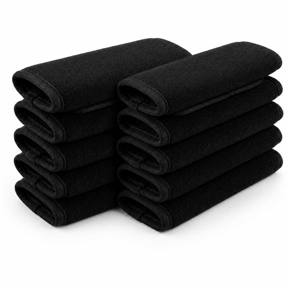 BlinkLLX Seat Belt Pads Soft Shoulder Pads Universal Car Black 8-Piece